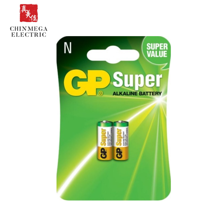 GP Alkaline Battery LR1 Size N 1.5V 2 pcs/card