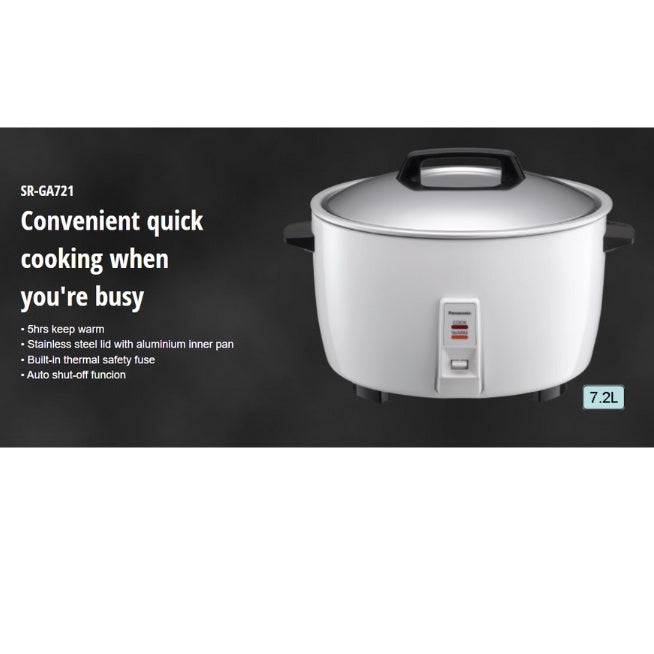 Panasonic 4.2L / 7.2L Electric Rice Cooker SR-GA421 | SR-GA721
