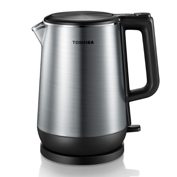Toshiba 1.5L / 1.7L Double Wall Electric Kettle | KT-15DRRS / KT-17DRRS