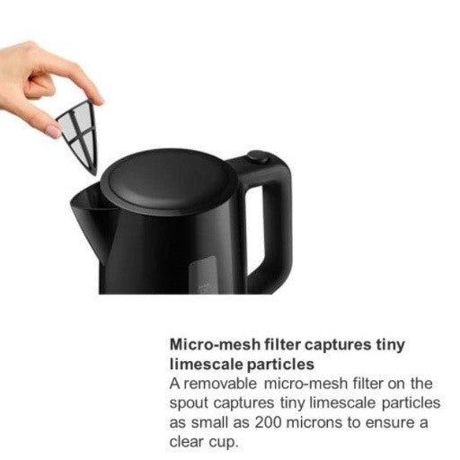 Philips Series 3000 1.7L Plastic Kettle with indicator light | HD9318