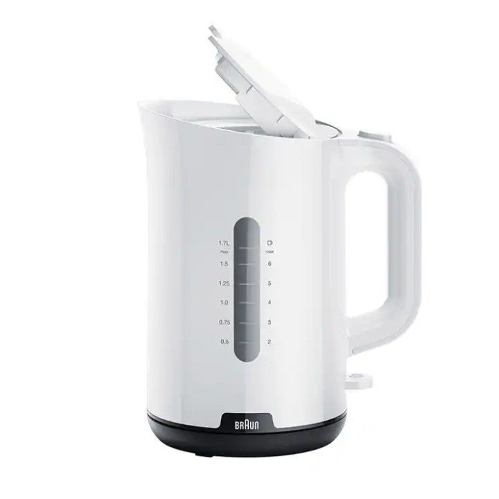 BRAUN Breakfast1 1.7L Water Kettle WK 1100 Black / White