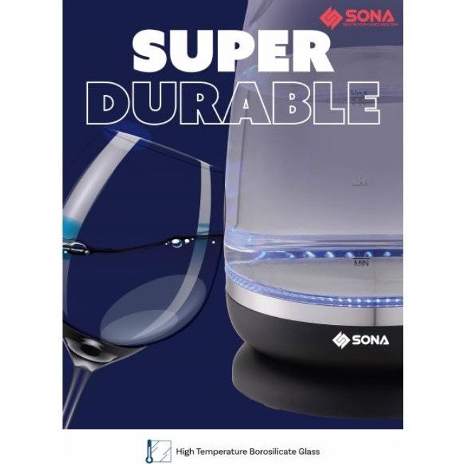 Sona 2.0L Glass Kettle SK5220