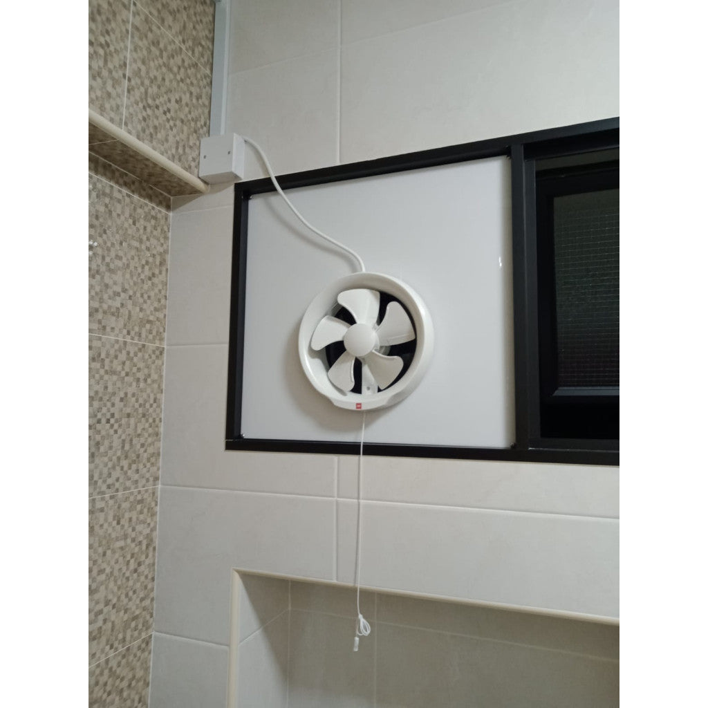 KDK 15cm 20cm Window Mounted Ventilating Fan 15WUD / 20WUD (Enquire for Installation)