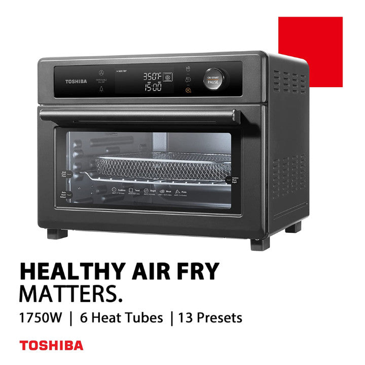 Toshiba 25L Air Fry Oven Remote Control with TSmartLife APP | TL2-SAC25GZC(GR)