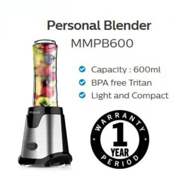 Mayer 600 ml Personal Blender | MMPB600