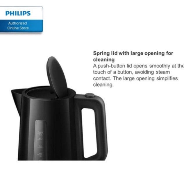 Philips Series 3000 1.7L Plastic Kettle with indicator light | HD9318