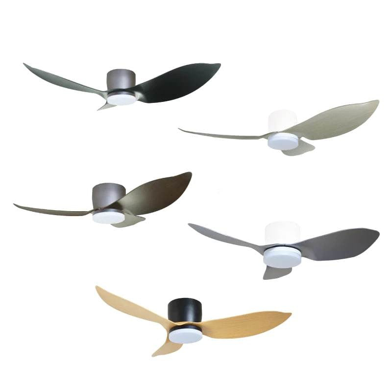 Mistral Solar 46" DC Motor Ceiling Fan Hugger Series / 24w Tri-Tone Lamp