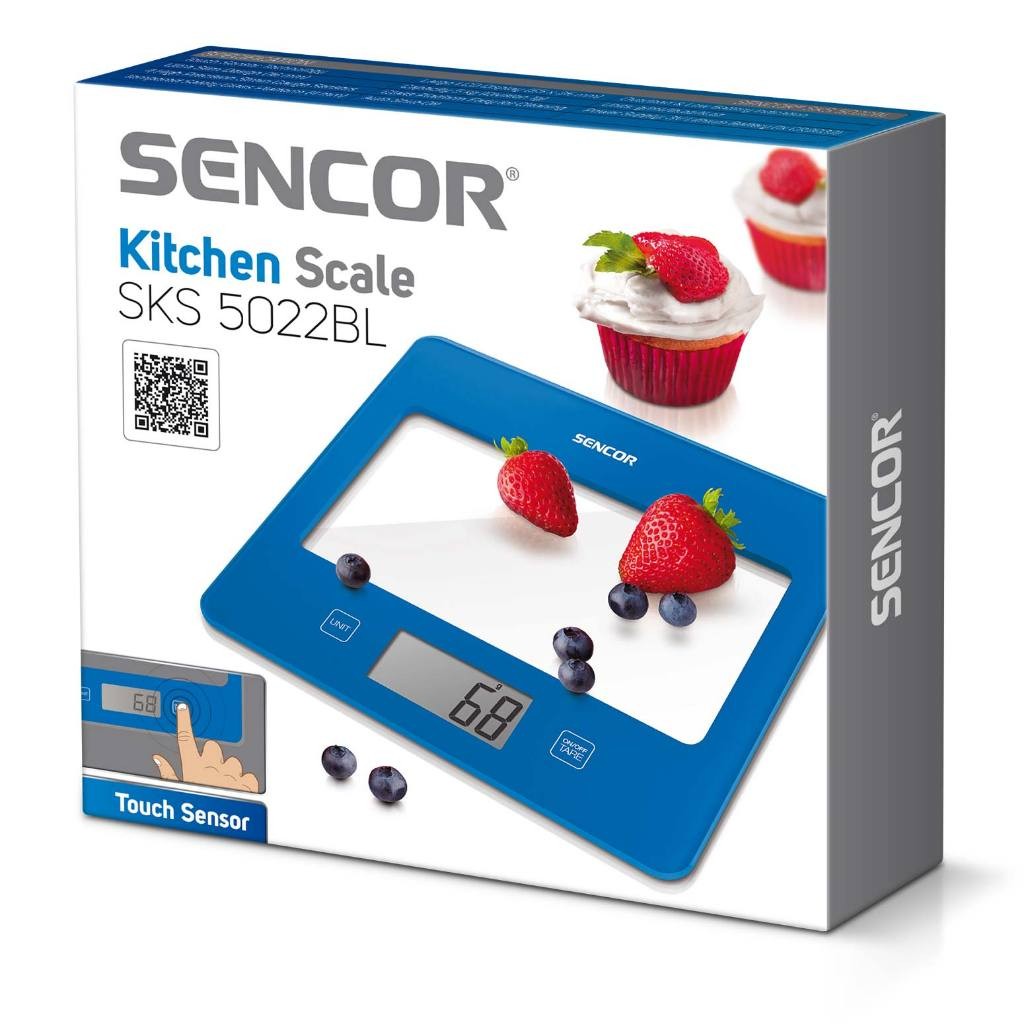 Sencor Kitchen Scale SKS 5020WH (White) / SKS 5022BL (Blue)