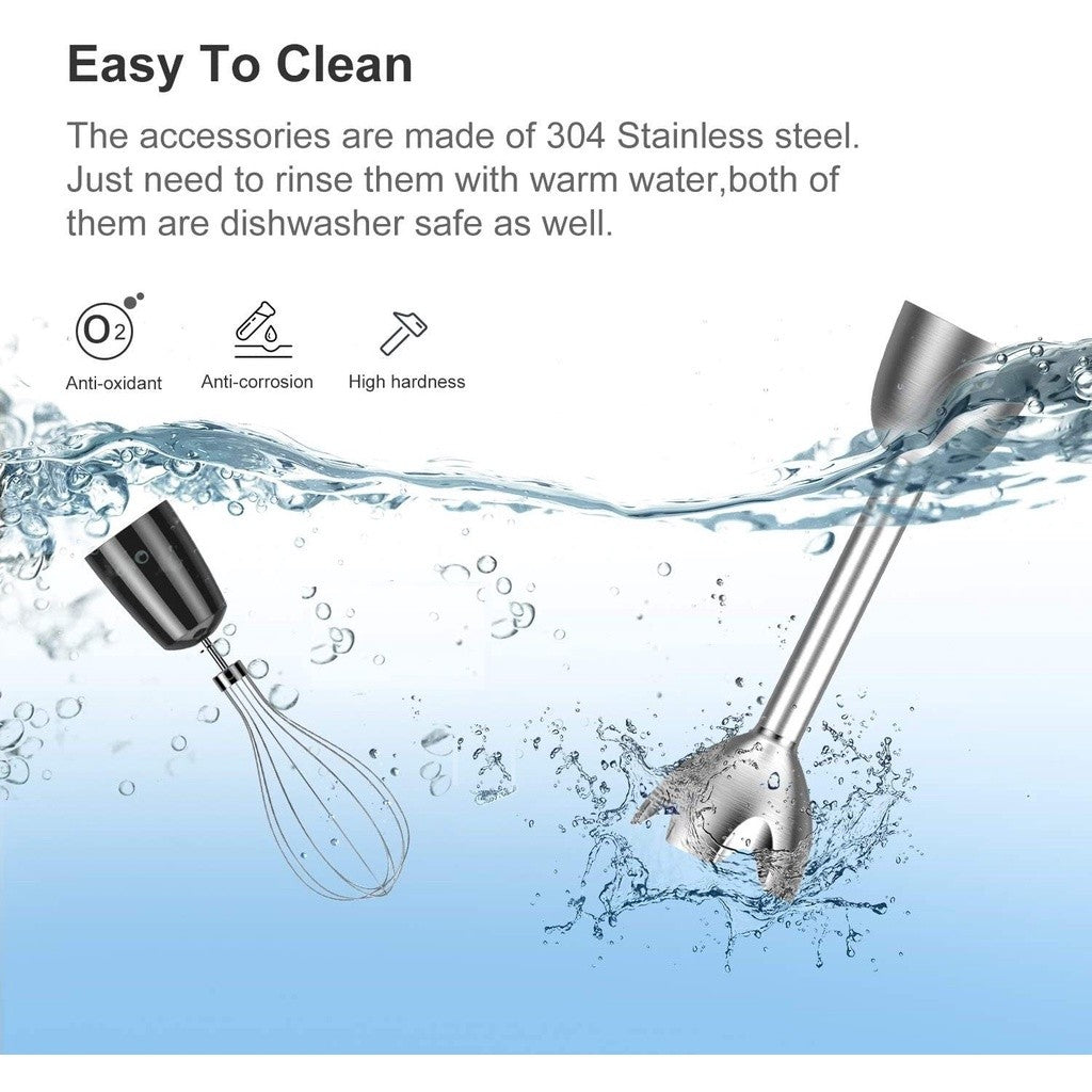Cornell 4-in-1 Hand Blender 9 Speed Immersion Set | CHBE600CW