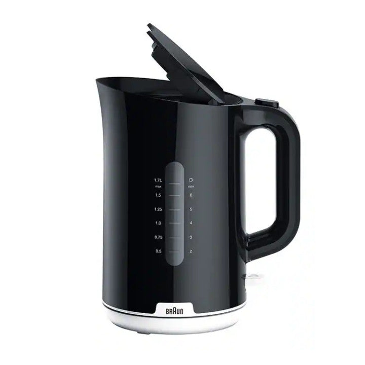 BRAUN Breakfast1 1.7L Water Kettle WK 1100 Black / White