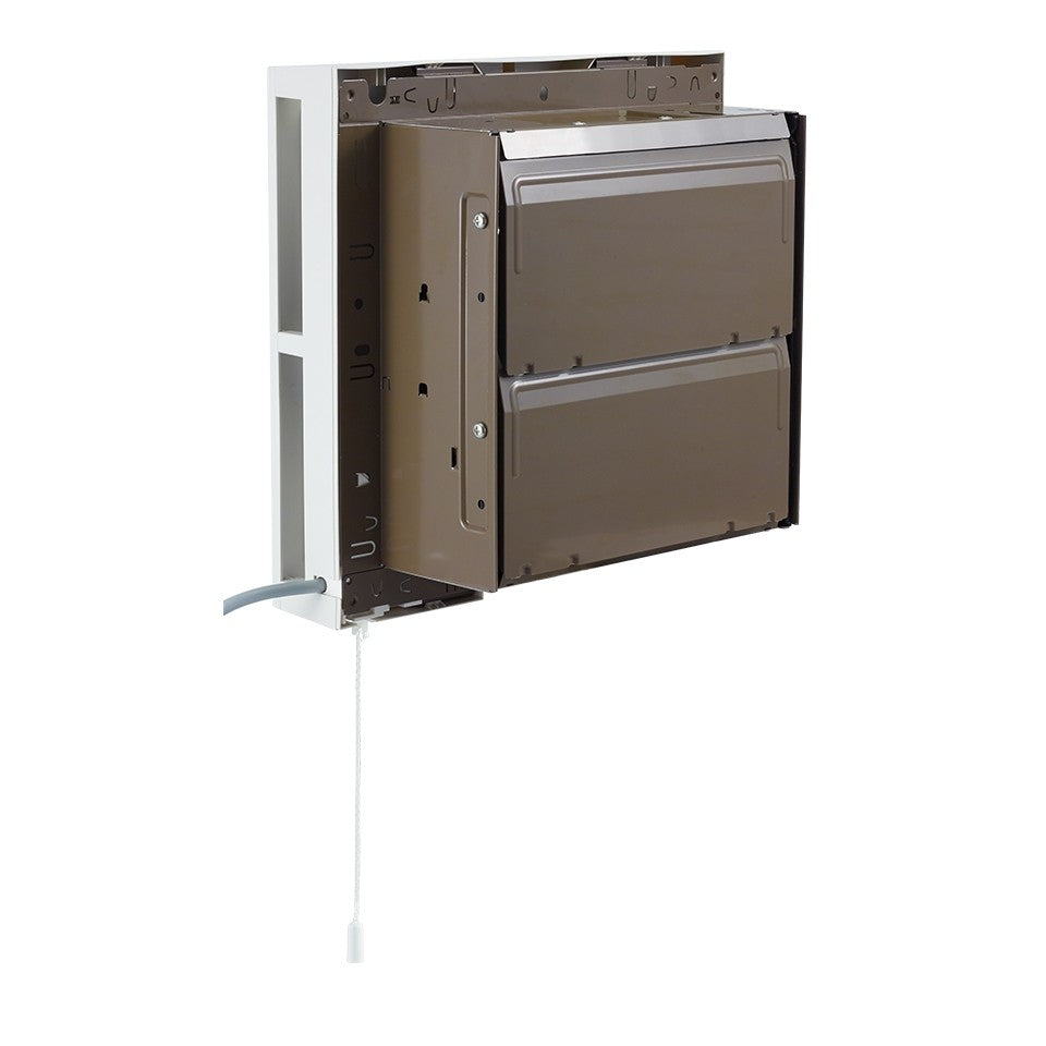 KDK 2-Way Reversible Wall Mounted Exhaust Ventilating Fan with Louver KDK 20RLA / 25RLA / 30RLA (Enquire for installation)