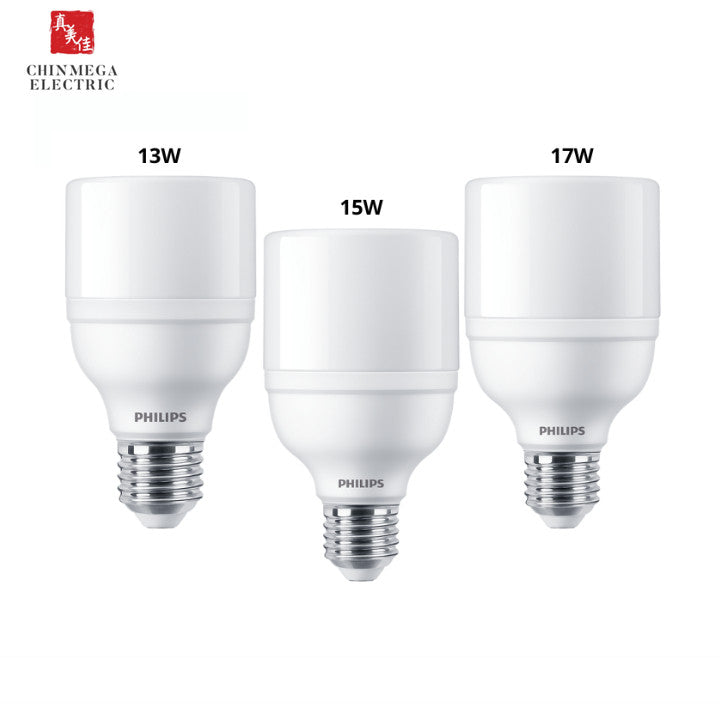 Philips LEDBright Bulb E27 13W/15W/17W | Day Light 6500K / Warm White 3000K