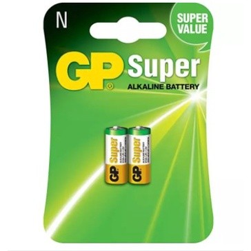 GP Alkaline Battery LR1 Size N 1.5V 2 pcs/card