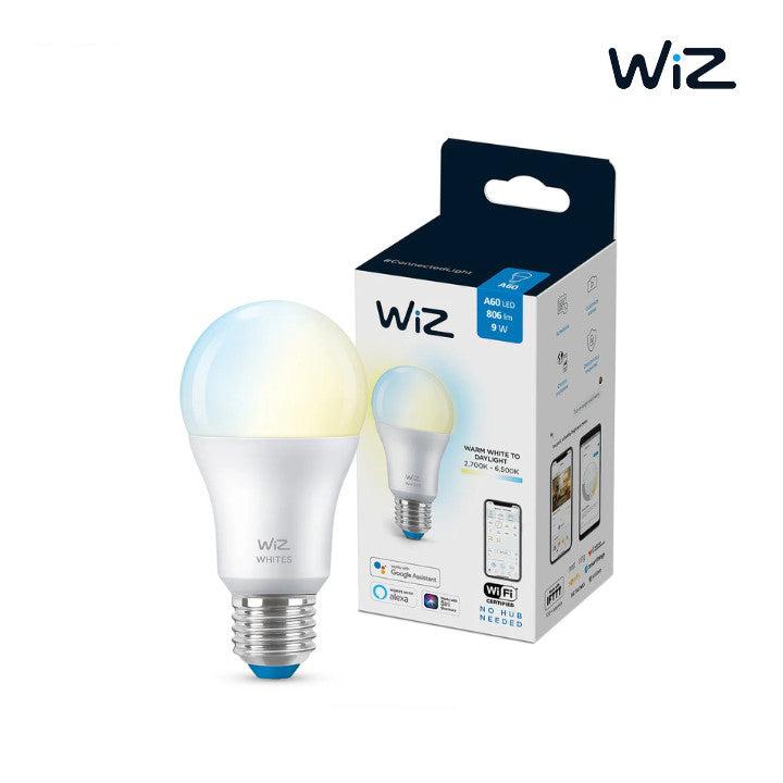 WiZ Smart Lighting by Philips E27 9W Tunable White Smart Bulb