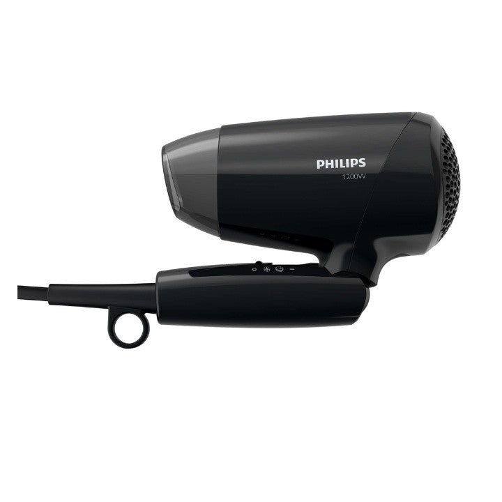 Philips Essential Care 1200W Foldable Travel Hairdryer | BHC010/03 | BHC010/10