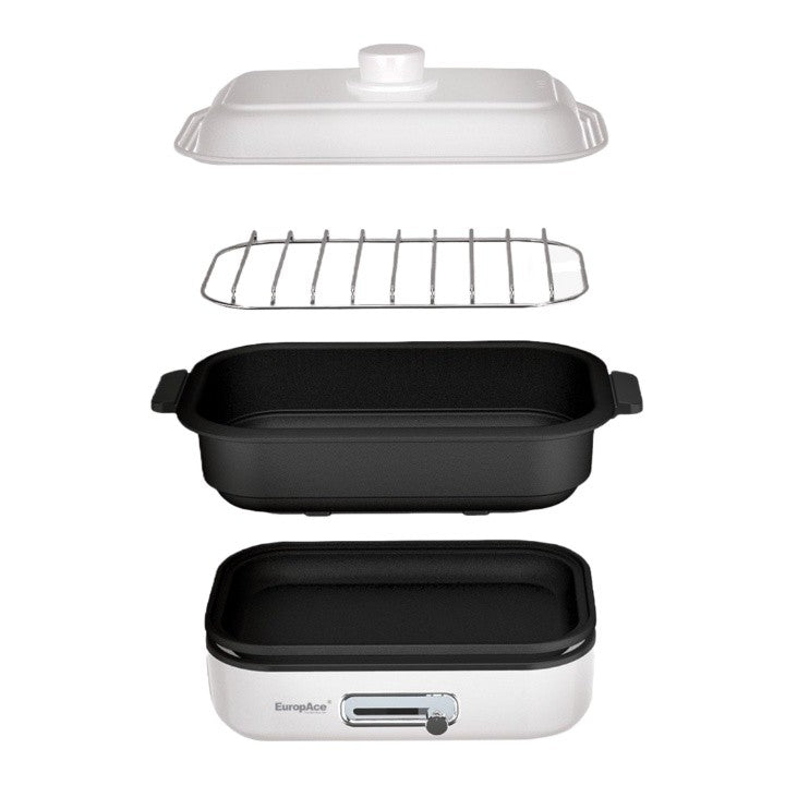 Europace Multi Functional 3.2L Hot Pot with Grill / Hotplate and Steamer | ESB 3221A