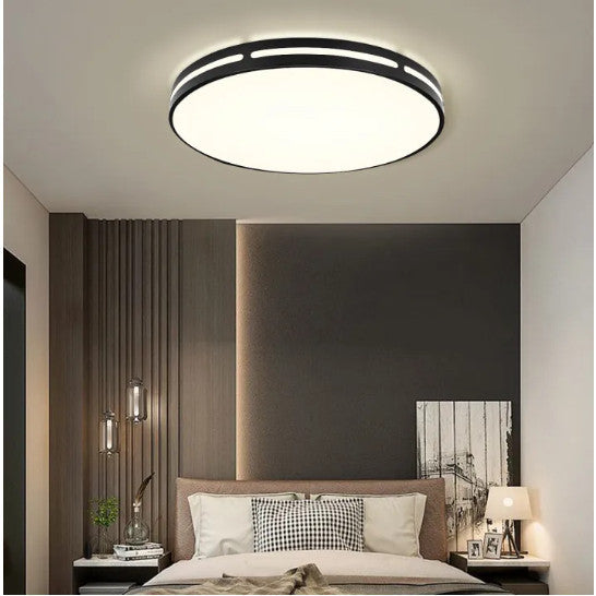 Modern Tri-Color LED Ceiling Light for bathroom / kitchen / bedroom
