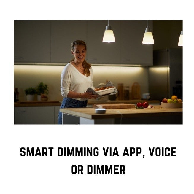 WiZ Smart Lighting by Philips E27 9W Smart Colour Bulb