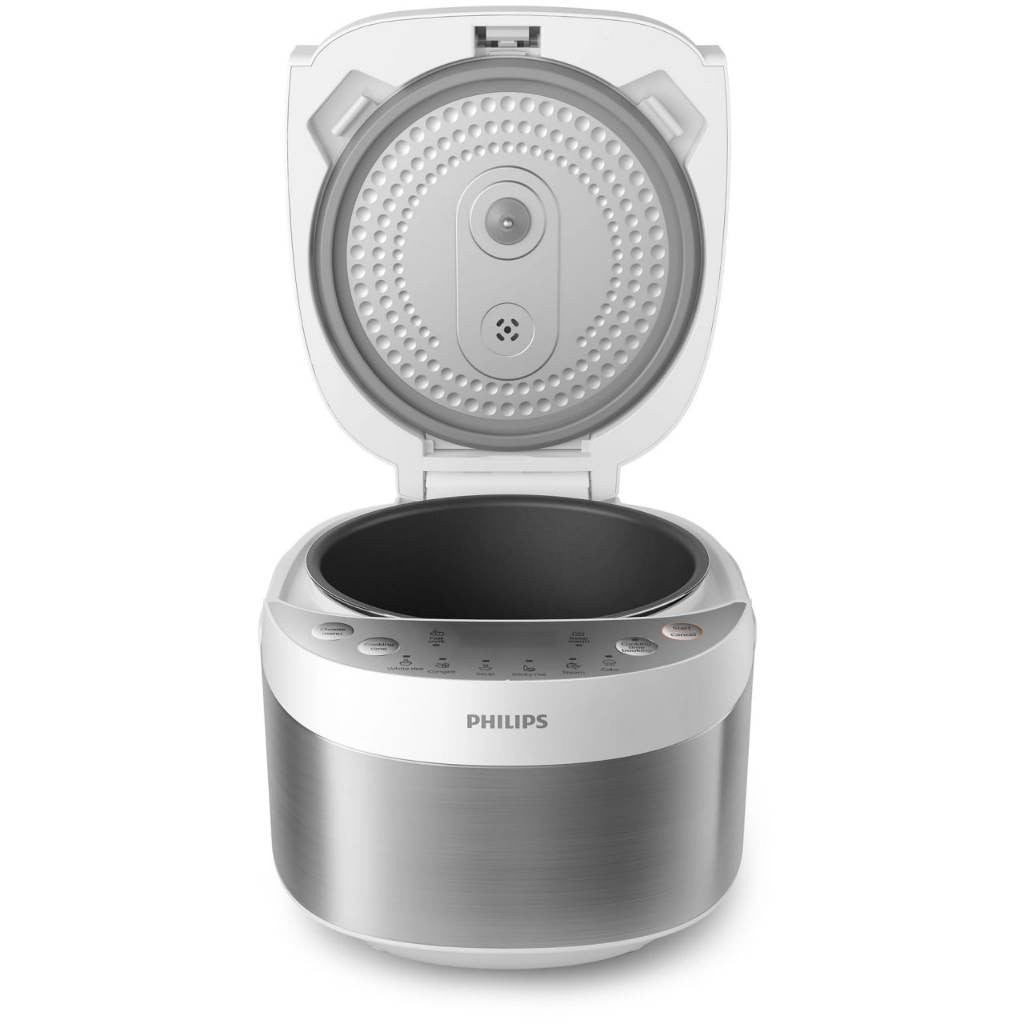 Philips HD3170 Rice Cooker 0.85L // 8 Pre-Set Menu, Non Stick Inner Pot, Removable Lid