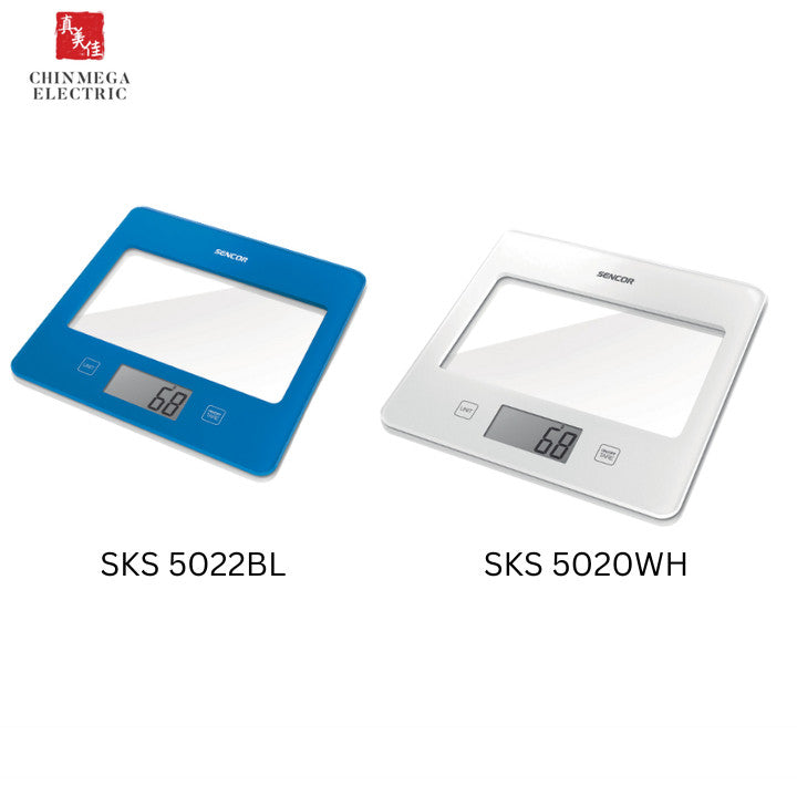 Sencor Kitchen Scale SKS 5020WH (White) / SKS 5022BL (Blue)