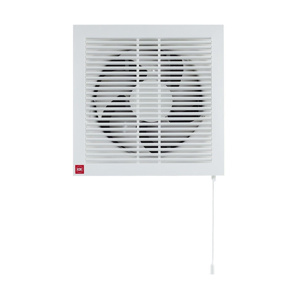 KDK 2-Way Reversible Wall Mounted Exhaust Ventilating Fan with Louver KDK 20RLA / 25RLA / 30RLA (Enquire for installation)