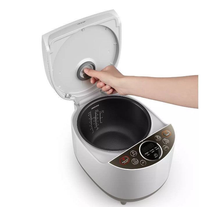 Philips 3000 Series 1.8L Daily Collection Fuzzy Logic Rice Cooker HD4515/67