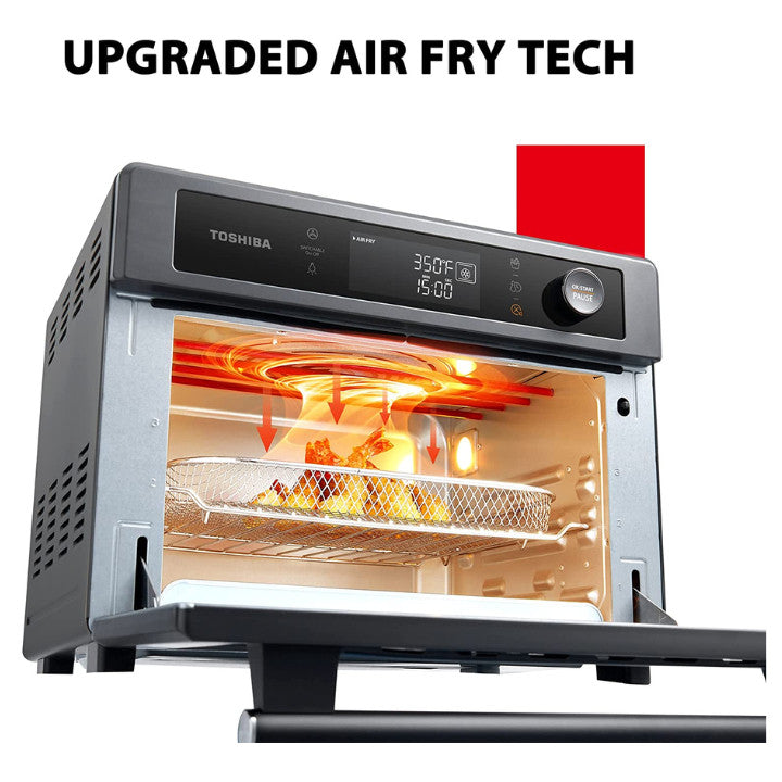 Toshiba 25L Air Fry Oven Remote Control with TSmartLife APP | TL2-SAC25GZC(GR)