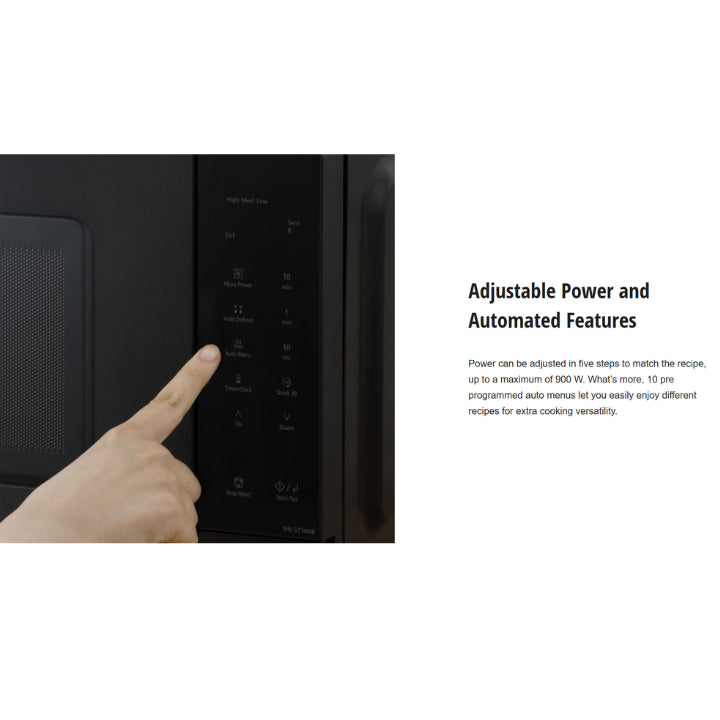 Panasonic 25L Microwave Oven (Black) NN-ST34NB