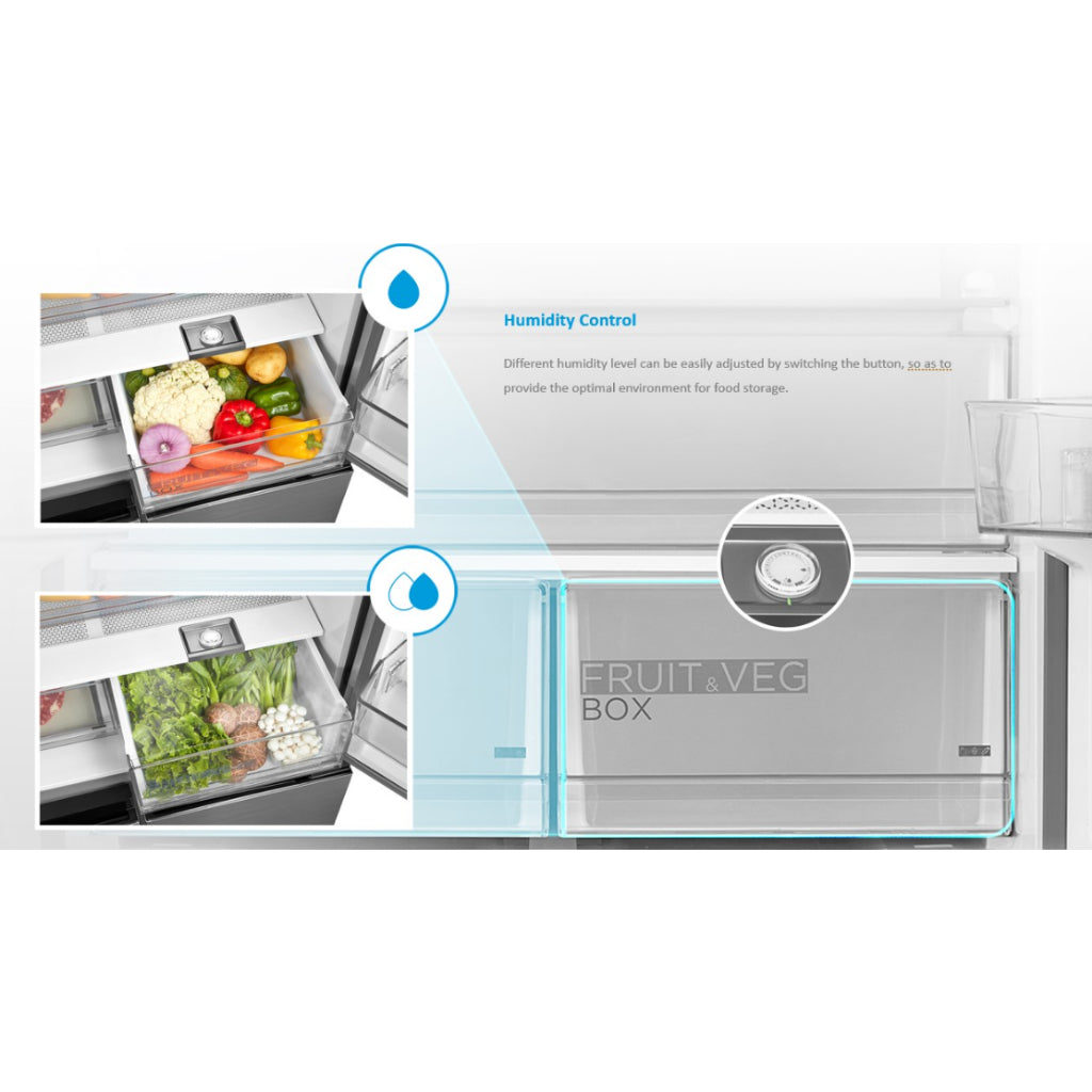 Midea 475L Multi-Door Refrigerator MDRF698FIC45SG
