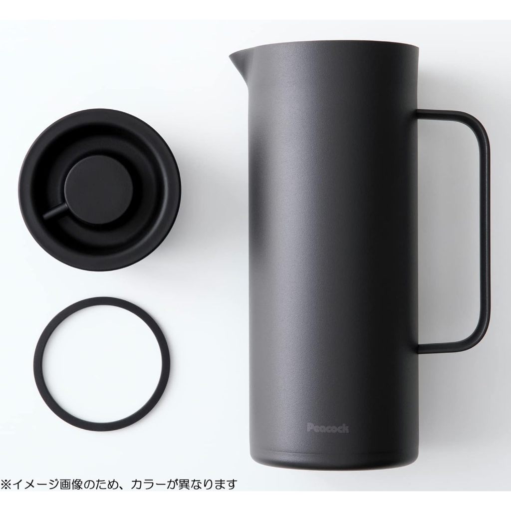 Peacock 1.0L Thermos Stainless Steel Tabletop Pot Living Pot | AHW-100