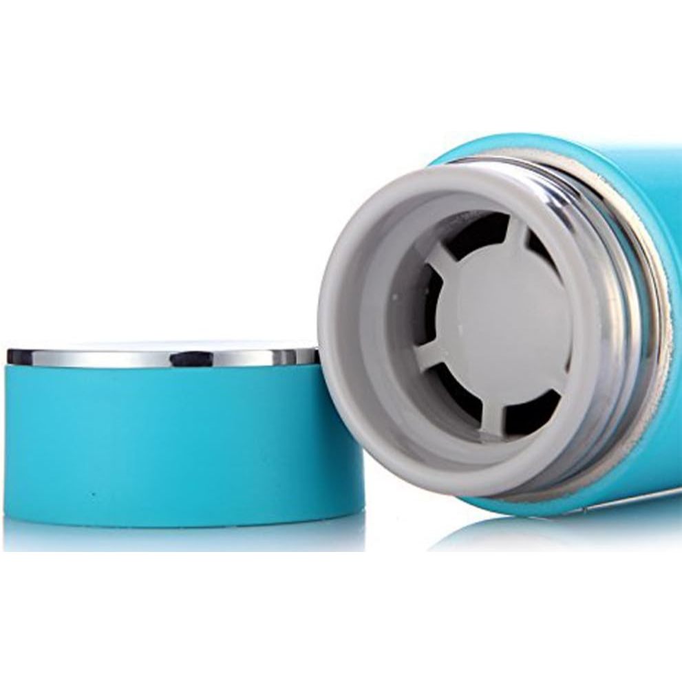 Peacock 500ML Thermos Stainless Mug Bottle | AMM-50BD / AMM-50PE / AMM-50ASK (Matt Black / Peach Puff / Sky Blue)