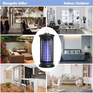 JY-269 Electric Mosquito Killer 1000V Powerful Insect Zapper UV Lamp for Home, Bedroom, Kitchen, Office