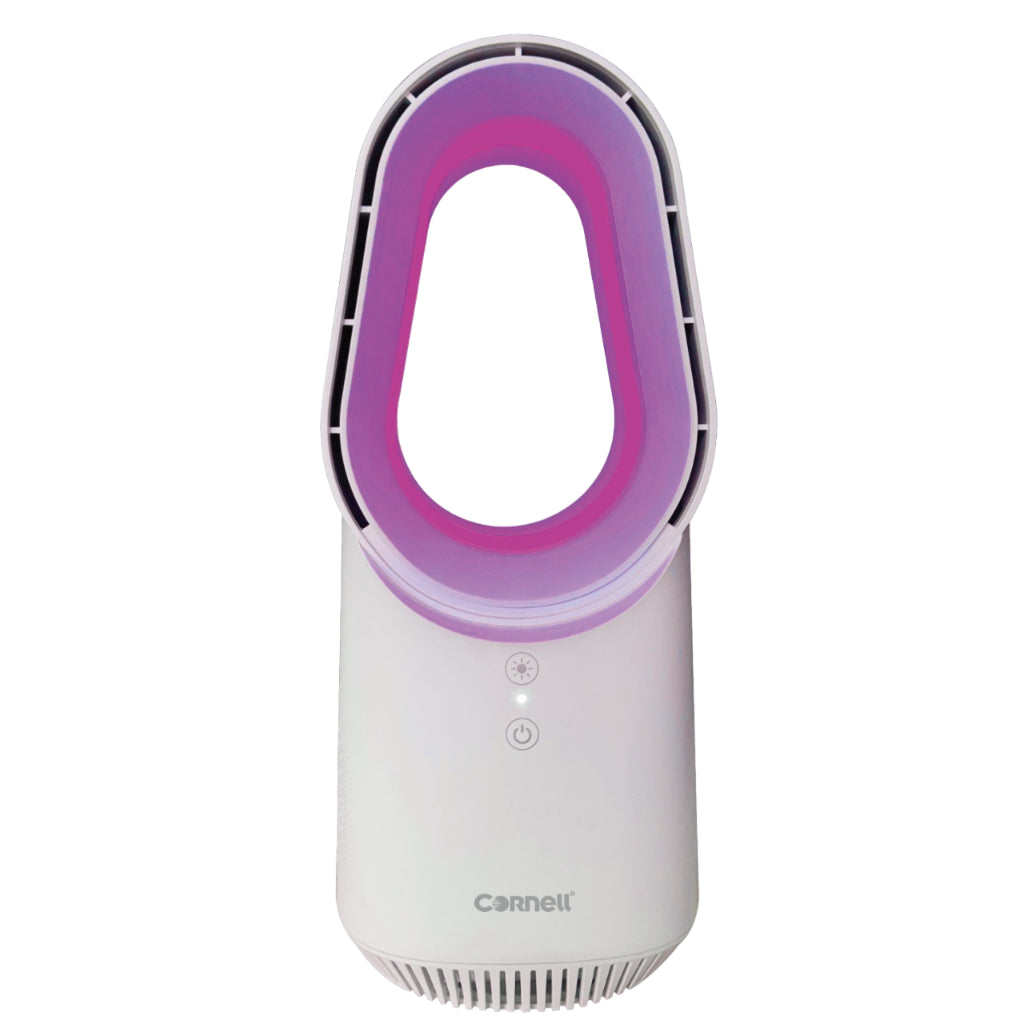 Cornell CBFS01WH Mini Bladeless Fan with Ambient Light