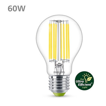 Philips Ultra Efficient LED Bulb 2.3W-40W / 4W-60W E27