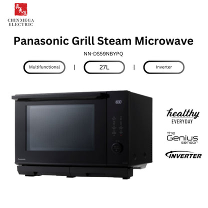 Panasonic NN-DS59NBYPQ 27L Grill Steam Microwave Oven