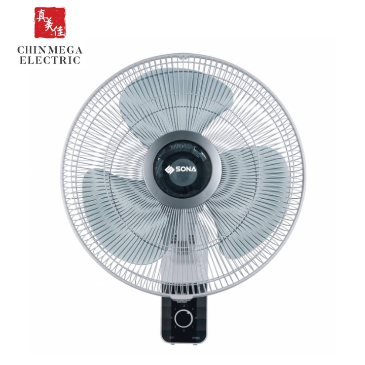 Sona 16" Wall Fan Pull String SFW 1531(N) (Enquire for installation)