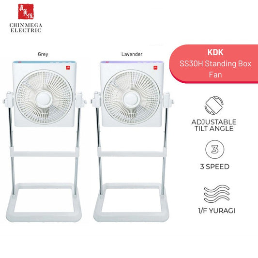 KDK 12" Standing Box Fan SS30H