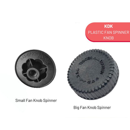 Original KDK Plastic Fan Blade 16" / 12" Replacement And Plastic Fan Knob Spinner