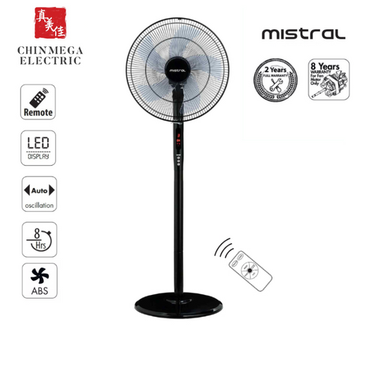 Mistral 16" Stand Fan with Remote Control | MSF041R