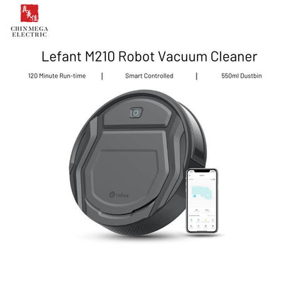 Lefant 4000 Pa M210 Robot Vacuum | Clean 1300sft² in 120 min | Dustbin 500ML