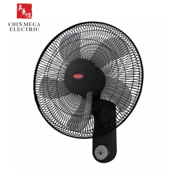 EuropAce 16" Wall Fan with Remote EWF 6162V