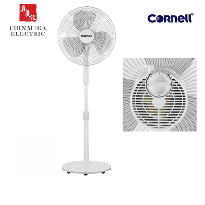 Cornell 16" Stand Fan CFN-S163WH