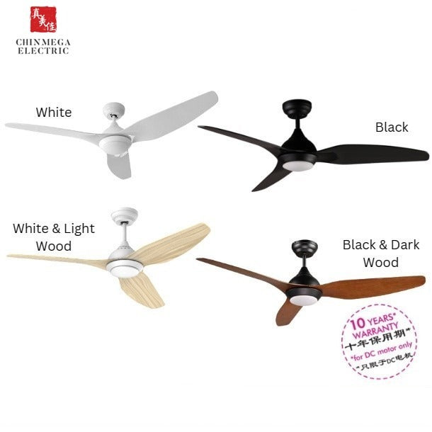 Mistral D'fan 510 50” Remote Ceiling Fan with Light