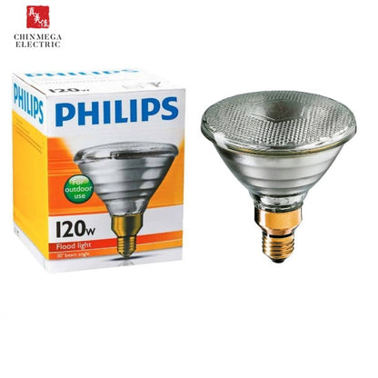 Philips 80W / 120W Outdoor Reflector Flood Light PAR38 E27 Base PAR38 30° Beam Angle