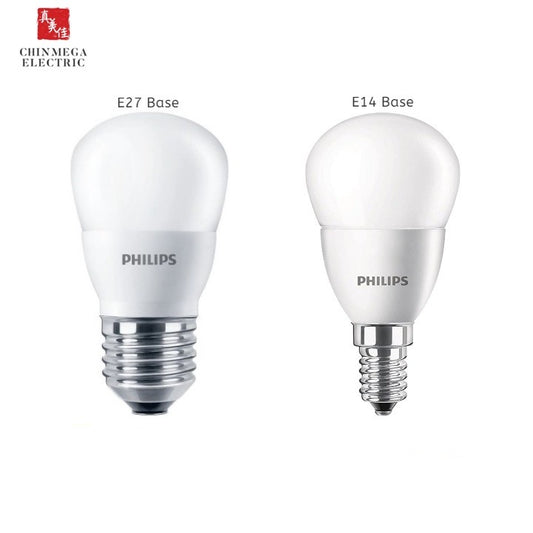 Philips LED Mini Bulb 4-40W P45 | Base E27/E14