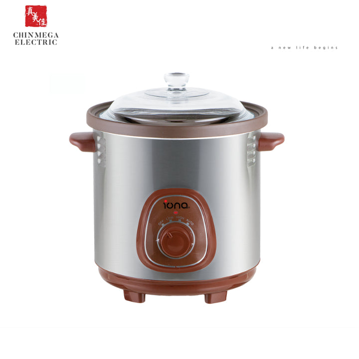 Iona 6L Purple Clay Auto Slow Cooker GLSC600