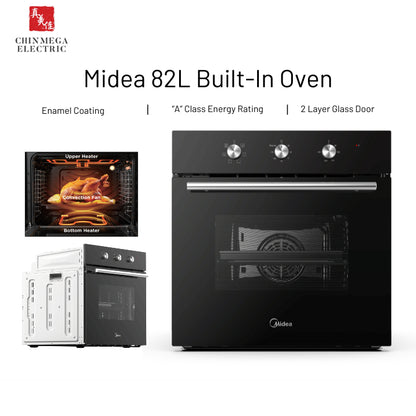 Midea (82L) Built-In Convectional Oven (MBI-65M40-SG)