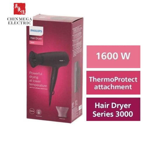 PHILIPS 3000 Series Hair Dryer - BHD308