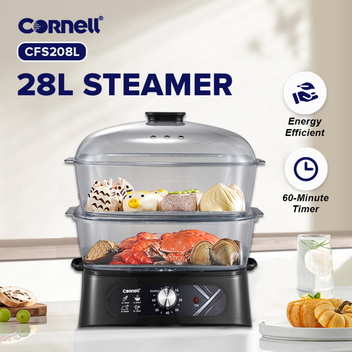 Cornell 28L 3 tier Food Steamer CFS-EL208L
