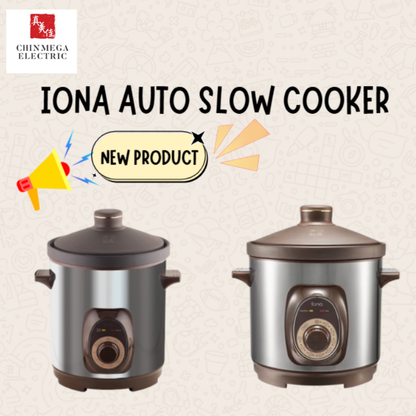 IONA AUTO SLOW COOKER ( GLSC60 & GLSC80)